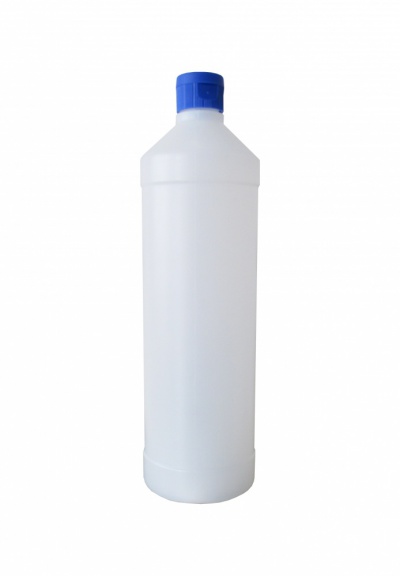 1 Liter Leerflasche mit Klappverschluss, natur