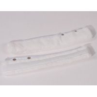 Fenster - Einwascher - Scheuerbezug Microfaser weiß 35cm